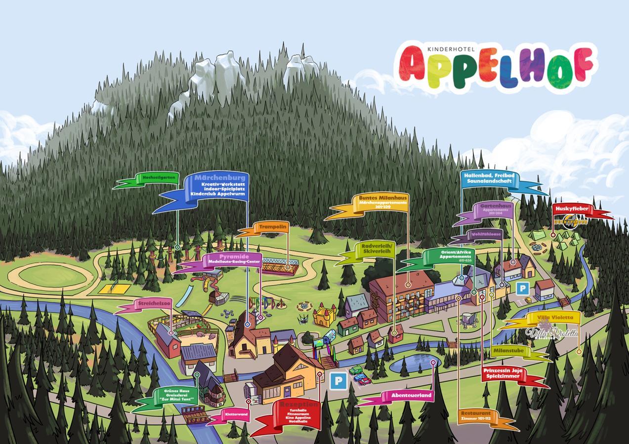 Kinderhotel Appelhof Mürzsteg المظهر الخارجي الصورة